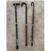 Image 1 : Assorted Collection Of Canes - 3 In Total