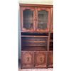 Image 1 : Solid Wood & Glass Display Cabinet 32Lx15Dx72H