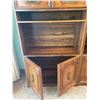 Image 3 : Solid Wood & Glass Display Cabinet 32Lx15Dx72H