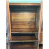 Image 2 : Solid Wood & Glass Display Cabinet 32Lx15Dx72H
