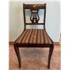 Image 1 : Solid Wood Harp Themed Dining Chair 16.5Lx19.5Dx32.5H
