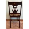Image 4 : Solid Wood Harp Themed Dining Chair 16.5Lx19.5Dx32.5H