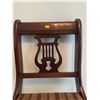 Image 2 : Solid Wood Harp Themed Dining Chair 16.5Lx19.5Dx32.5H