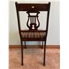 Image 3 : Solid Wood Harp Themed Dining Chair 16.5Lx19.5Dx32.5H