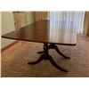 Image 3 : Solid Wood Handcrafted Drop Leaf Dining Table With 2 Leaves & Claw Feet Without Leaf - 59Lx38Dx29.5H