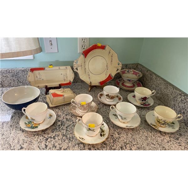 Assorted Collection Of Fine Bone China, Tea Cups & Saucers And More