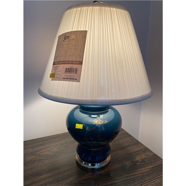 Vintage Asian Themed Table Lamp - Shade In Original Packaging 21H