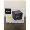 Image 1 : Brand New In Box Sony FM AM Clock Radio Model #ICF-C1