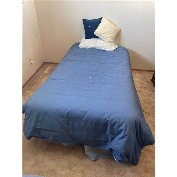 Single Bed - Mattress & Bedding Included