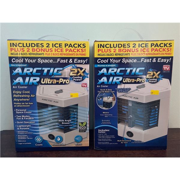 Brand New In Box Artic Air Ultra Pro Air Cooler x2
