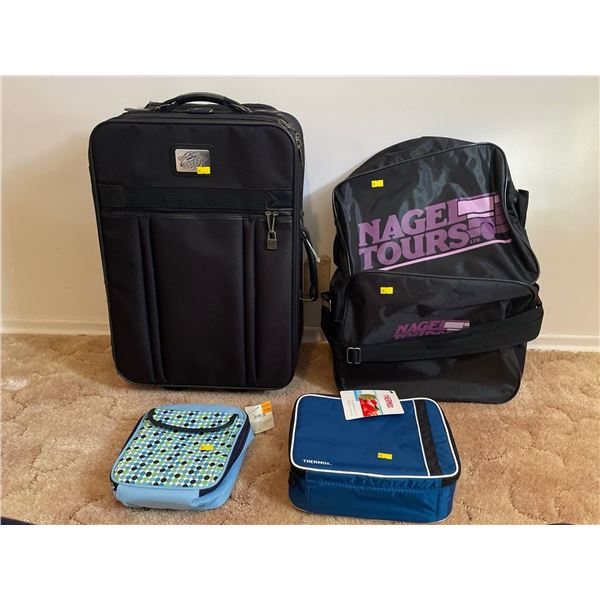 Assorted Collection Of Travel Bags - 5 Pieces In Total