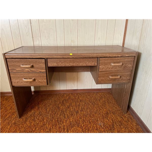 4 Drawer Desk - Contents Included 49Lx19Dx29H