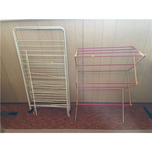 Assorted Collection Of Clothing Dry Racks