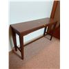 Image 3 : Solid Wood Entry Table 40Lx12Dx24H