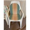 Image 3 : Set of 2 Patio Chairs & Seat Cushions