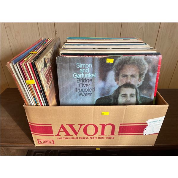 Assorted Collection Of Records - Simon & Garfunkel, Mario Lanza, & More