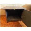 Image 4 : Vintage Retro Table With Cabinet Door 23.5Lx23.5Dx18.5H
