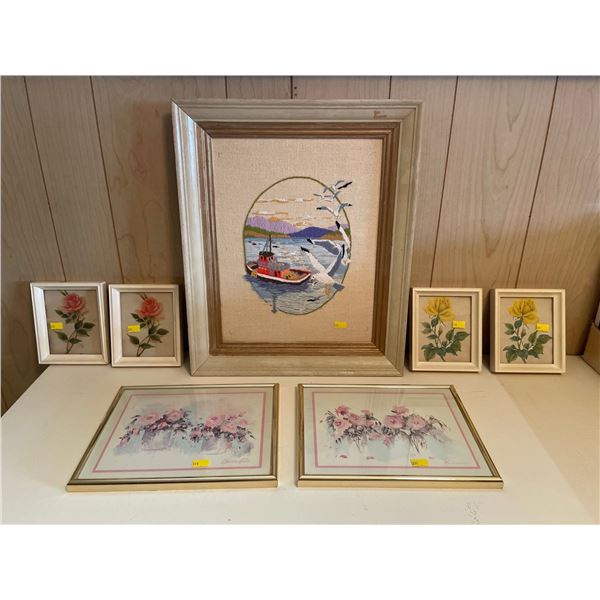 Assorted Collection Of Vintage Art