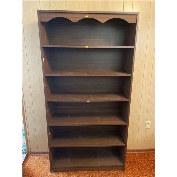 Solid Wood Bookshelf 36Lx12Dx70H