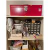Image 2 : 2 Door Cabinet - Contents Included - Tool Box, Misc. Tools & More 25Lx13Dx60H