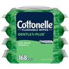 Image 1 : NEW COTTONELLE FLUSHABLE WIPES WITH ALOE