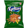 Image 1 : NEW KURKURE CHILI CHATKA FLAVOR 30 COUNT 115G BAGS