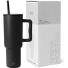 Image 1 : NEW SIMPLY MODERN 40OZ TUMBLER WITH HANDLE BLACK