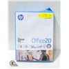 Image 1 : NEW 500 SHEET PACK OF HP OFFICE 20 8.5 X 11" COPY