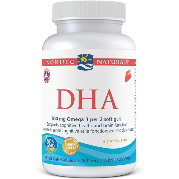 NEW NORDIC NATURALS DHA OMEGA 3 BRAIN SUPPORT