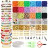 Image 1 : NEW 5300 PIECE CLAY BEADS BRACELET MAKING KIT