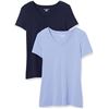 Image 1 : NEW AMAZON ESSENTIALS WOMENS 2 PACK CLASSIC FIT