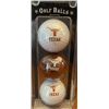 Image 1 : NEW SET OF 3 UNIVERSITY OF TEXAS LONGHORNS GOLF