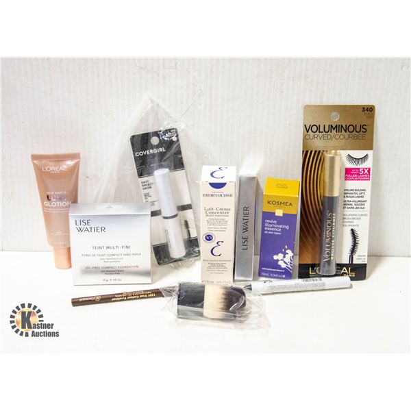 NEW BAG OF MIXED COSMETICS INCLUDING NYX, L'OREAL