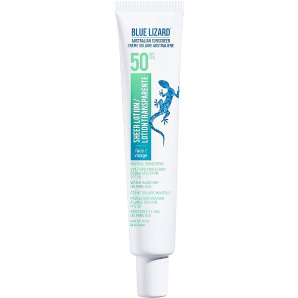 NEW BLUE LIZARD AUSTRALIAN SUNSCREEN SPF 50