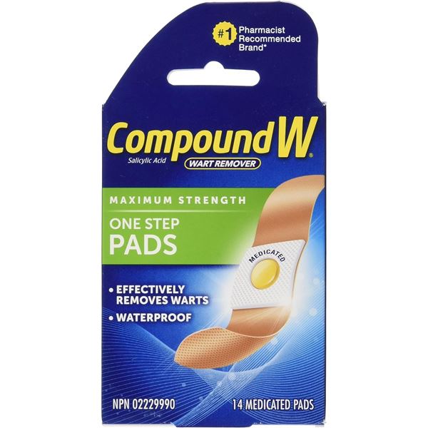 NEW 14 PACK COMPOUND W MAX STRENGTH INVISIBLE PADS