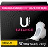 Image 1 : NEW U BALANCE REGULAR ULTRA THIN PADS 50 COUNT