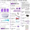 Image 2 : NEW BOYUN 137 PIECE CAKE DECORATING KIT