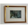 Image 5 : Renoir Decorative Prints In Gold Frames 10 x 13 Rowing Party Renoir