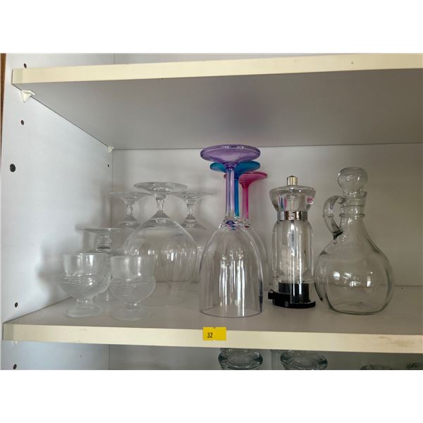 Glassware Collection - Plastic Wine Glasses