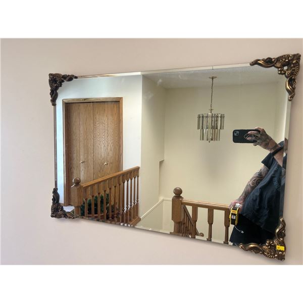 Mid Century Bevelled Mirror Bev36 x 24