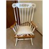 Image 1 : Wooden Painted Rocking Chair 24 x 24 40T