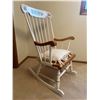 Image 2 : Wooden Painted Rocking Chair 24 x 24 40T