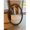 Image 1 : Oval Oak Mirror 31 21