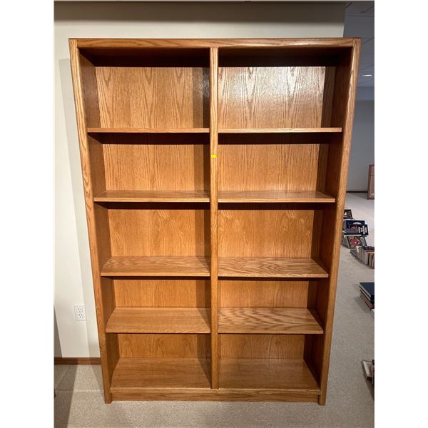 Oak Book Shelves 48W x 10D x 72T