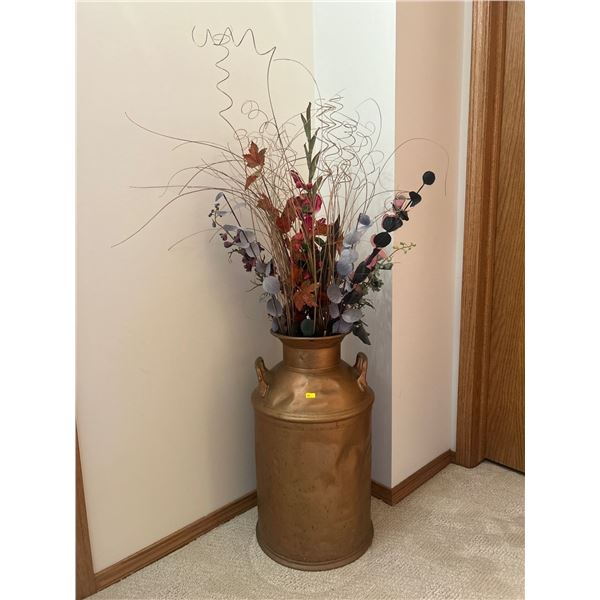 Giant Milk Can Floral Arrangement