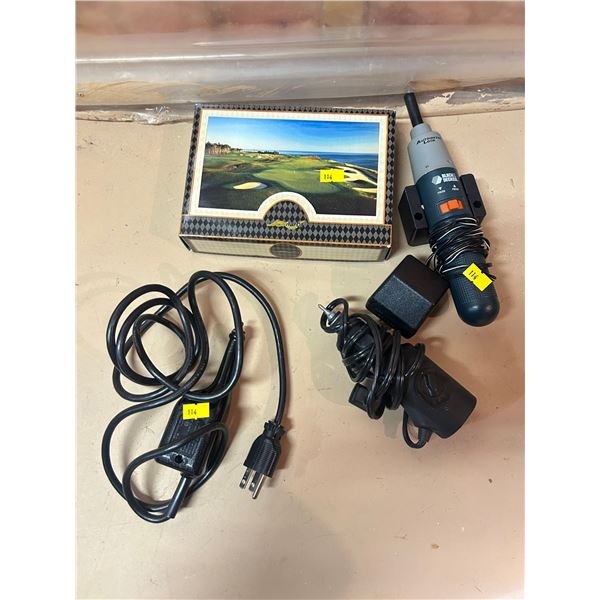 Two Electric Engravers w/ Black N Decker Electric Screwdriver