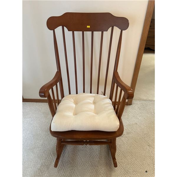 Solid  Wood Rocking Chair 23w x 24d x42h