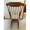 Image 3 : Solid  Wood Rocking Chair 23w x 24d x42h