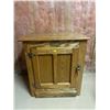 Image 1 : Wood White Clad Registered Side Table with Cupboard 22w x 16d x 24h