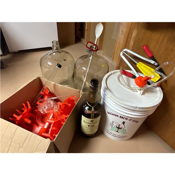 Entire Wine Making Kit with all the Materials Needed  Magasin Brew-it Store